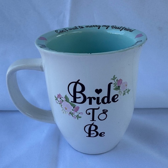 Other - Bride To Be Mug with Floral Design